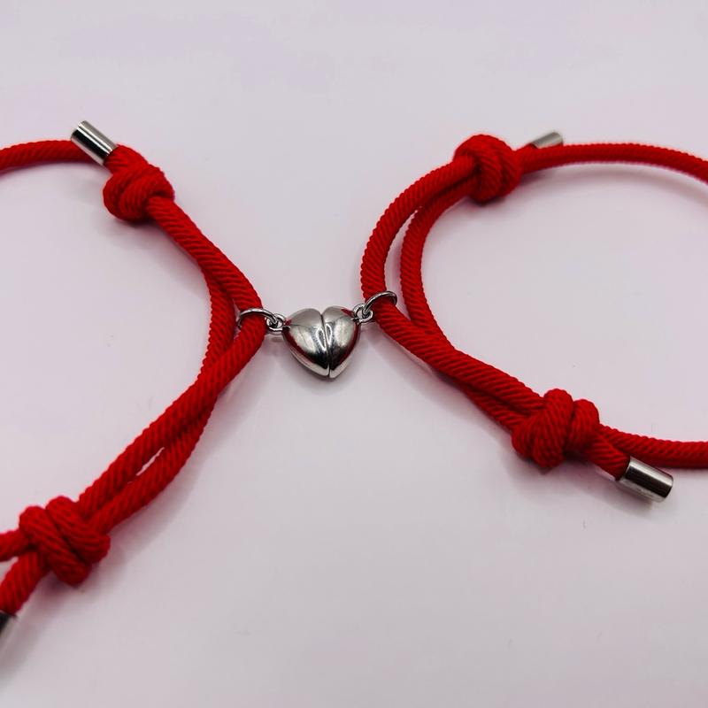 Matching Couple and Friendship Bracelet Set - Romantic and Supportive Gift for Girlfriends