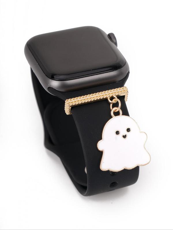 Cute Ghost Design Watch Band Charm, Fashionable Watch Band Decoration Ring for Women & Girls, Trendy All-match & Exquisite Watch Band Charm for Birthday Gift