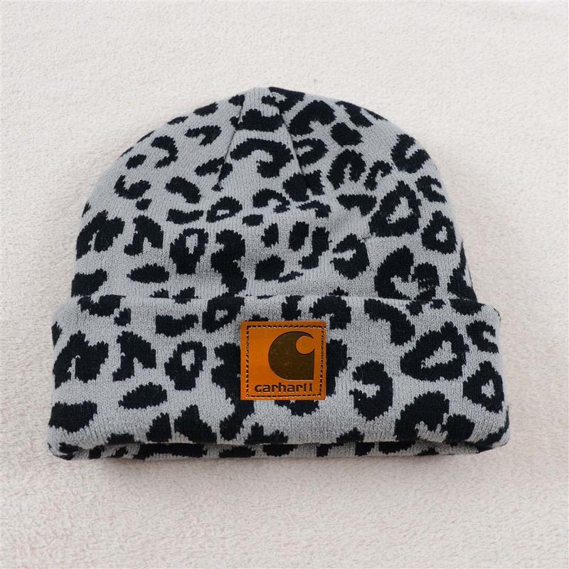 Winter Fashion Made Easy COW Leopard Beanie Combines Cozy Comfort anoTrendy Style for Successful Ski and SnowAdventures!