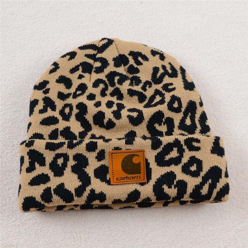 Winter Fashion Made Easy COW Leopard Beanie Combines Cozy Comfort anoTrendy Style for Successful Ski and SnowAdventures!