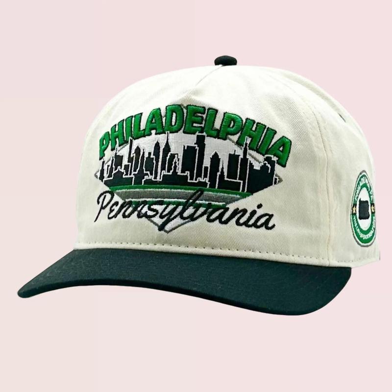 Philadelphia Snapback - The Cunningham: Premium materials, strong design, flexible adjustment to suit every personality.