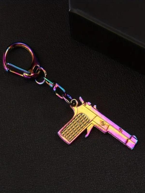 Unisex Punk Style AK47 Model Keychain, Fashionable Stylish Keychain for Car Keys for Men & Women, Trendy All-match Accessories for Birthday Gift for Back To School