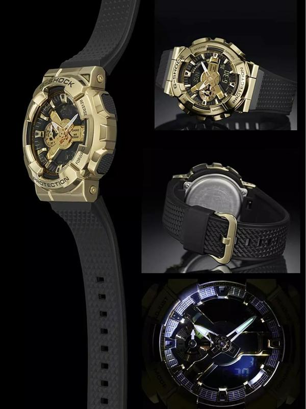 G-Shock GM110G-1A9 Analog-Digital Shock Resistant Gold Bezel Men's Watch