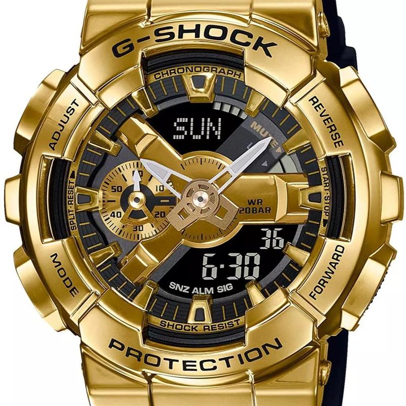 G-Shock GM110G-1A9 Analog-Digital Shock Resistant Gold Bezel Men's Watch