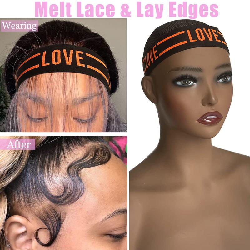 Elastic Bands for Wigs and Lace Frontals Melting Band for Laying Edges and Keeping in Place