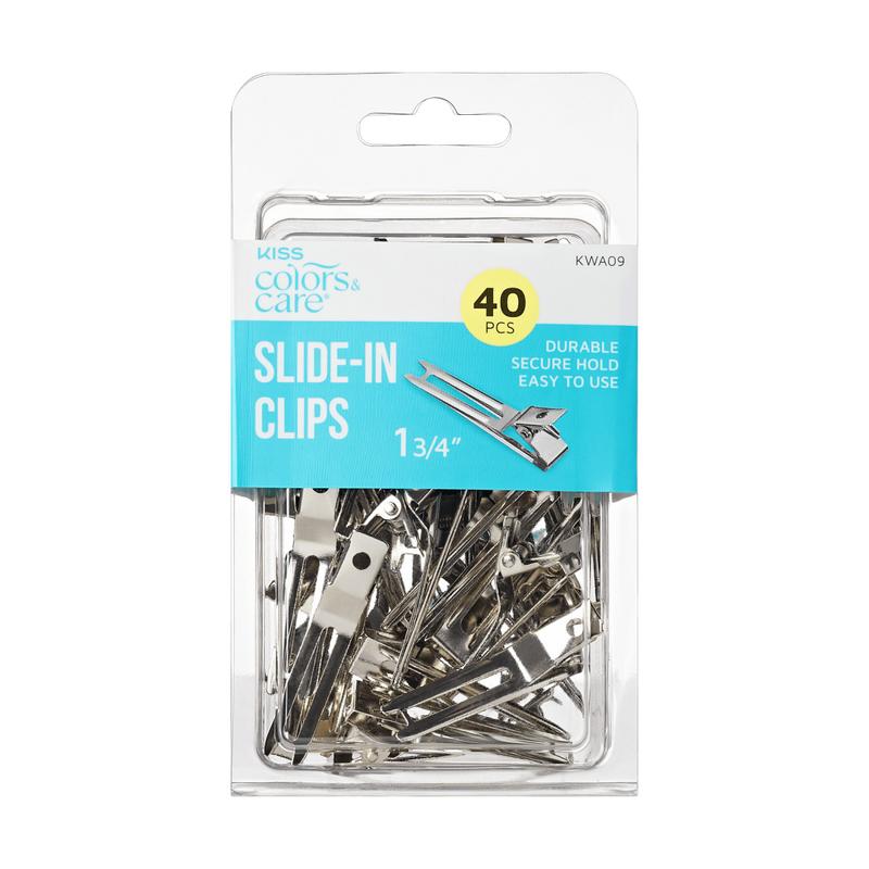 KISS Colors & Care Slide-In Prong Clips 1.75