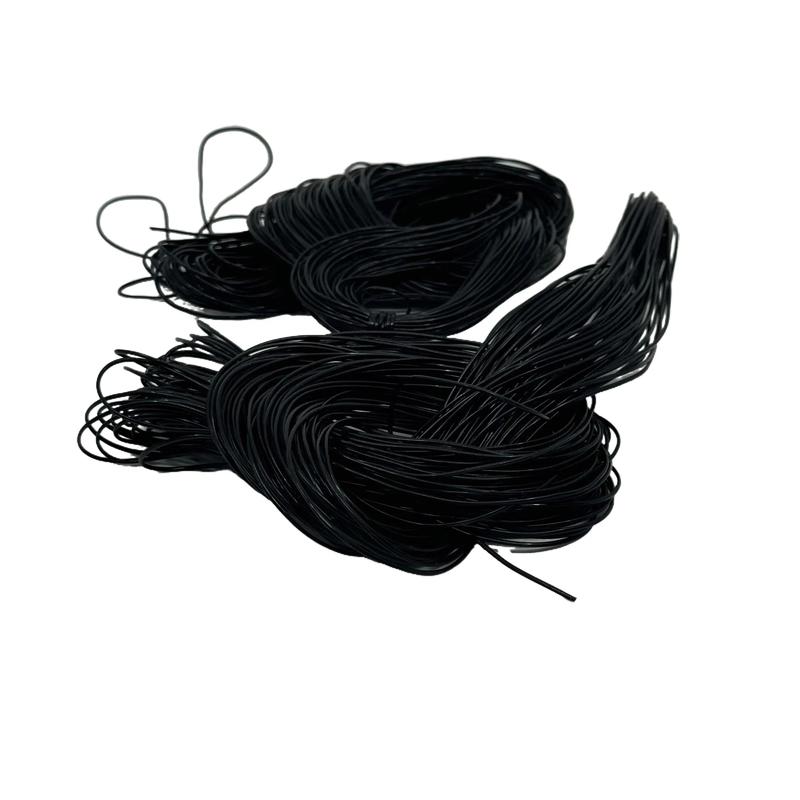 Black African Rubber Hair Thread, Hair Rubber Thread for Natural Hair, Hair Accessories. heatless hair styling tool toddler girl