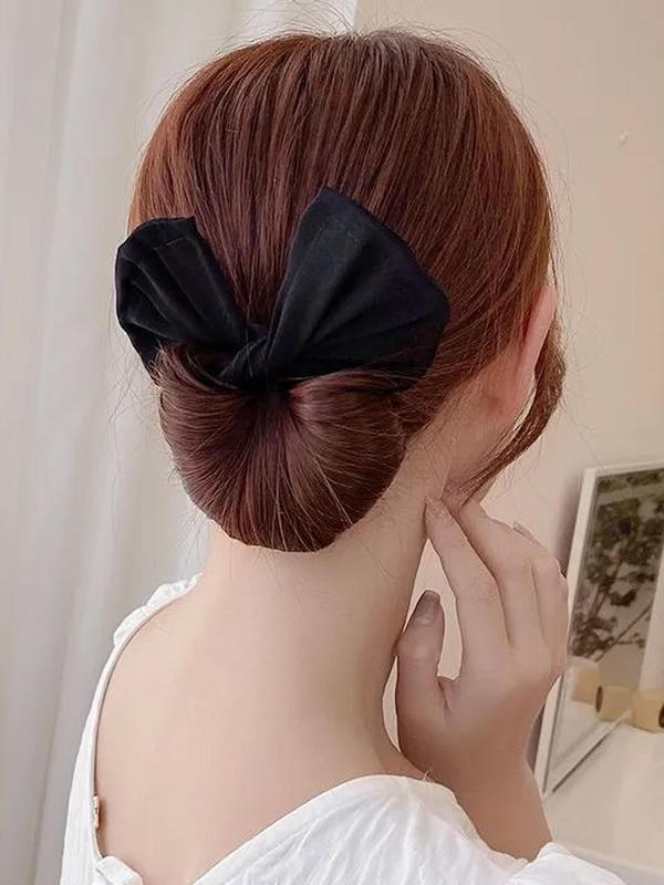 Women's Simple Style Plain Color Hair Curler, Casual Trendy Twist Hair Curler for Women, Fashionable Hair Accessories for Daily & Party Decoration