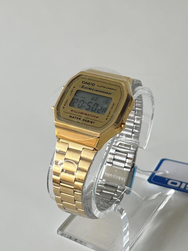 Casio Collection Unisex Adults Watch A168WG retro watch