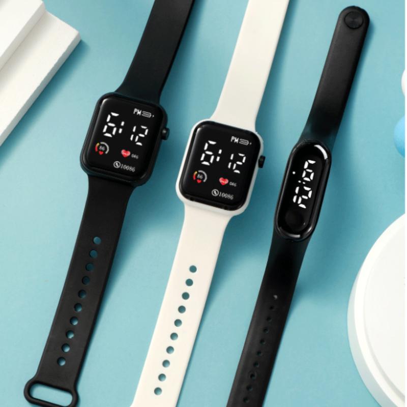 3pcs Water Resistant Electronic Watch Set