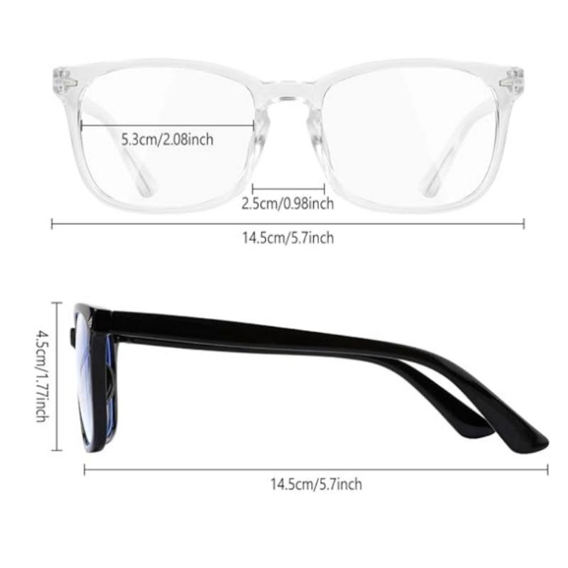 2024 autumn and winter glasses for men and women, for work, simple and casual daily decoration, student back-to-school glasses accessories