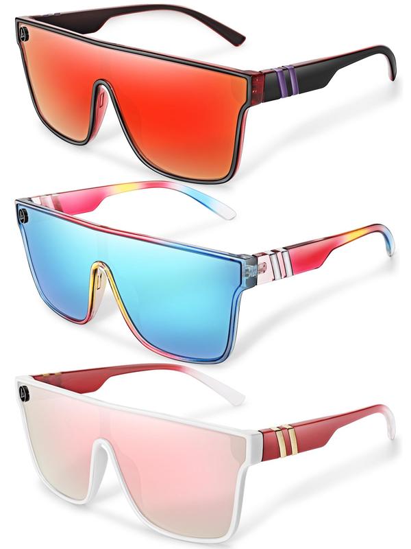 Colorful Summer Designer Sunglasses, for Men & Women 2024, Sportive Sunglasses for Summer Everyday Use, Accessories for Outdoor Travel Essentials Back To School