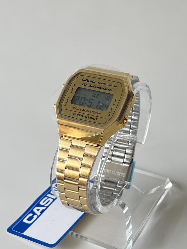 Casio Collection Unisex Adults Watch A168WG retro watch