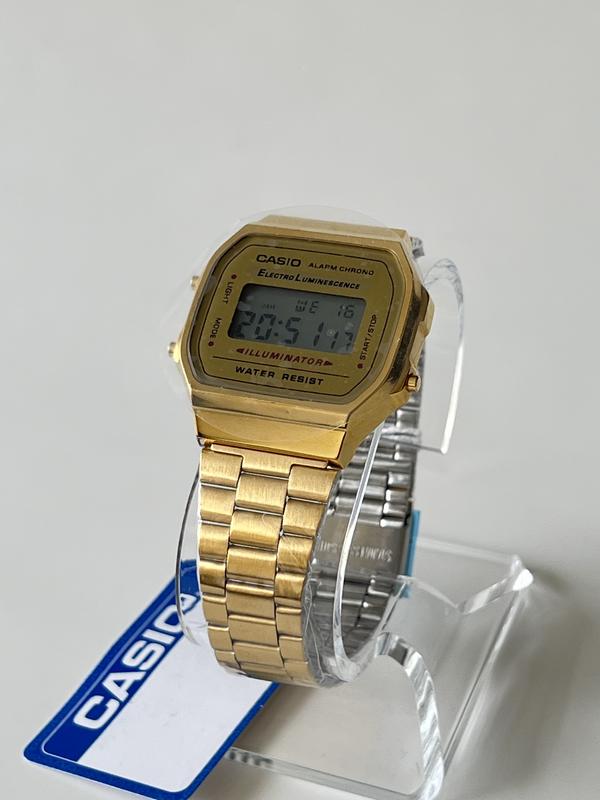 Casio Collection Unisex Adults Watch A168WG retro watch