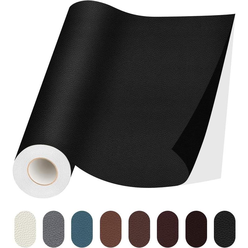 Leather Repair Patch, 17X79 inch Self Adhesive Leather Repair, Large Leather Repair Tape for Couches, Furniture, Car Seats, Cabinets, Wall, Handbags