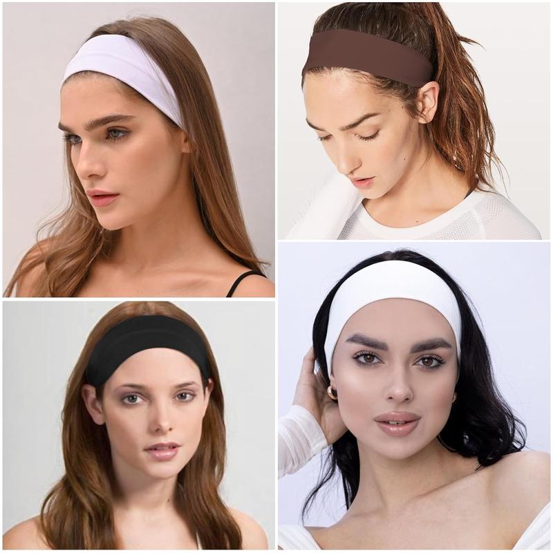 Headbands for Women Bands for Women's Hair, Soft Cotton Cloth Stretchy Headbands for Women