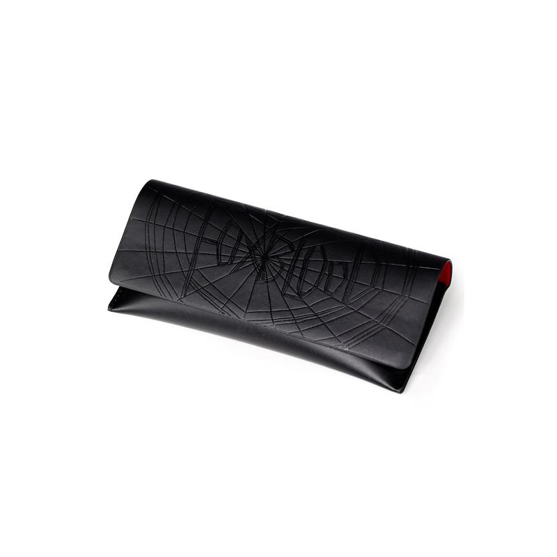 FOXBLOOD Goth Vegan Leather Signature Sunglasses Case