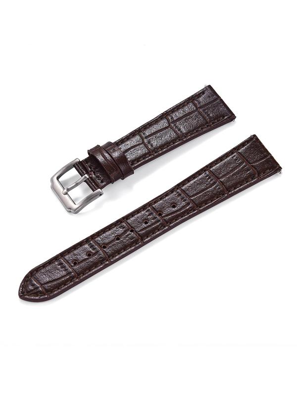 Fashionable Geometric Pattern Watch Band, Stylish Watch Strap for Men & Women, Trendy All-match & Exquisite Watch Accessories for Birthday Gift