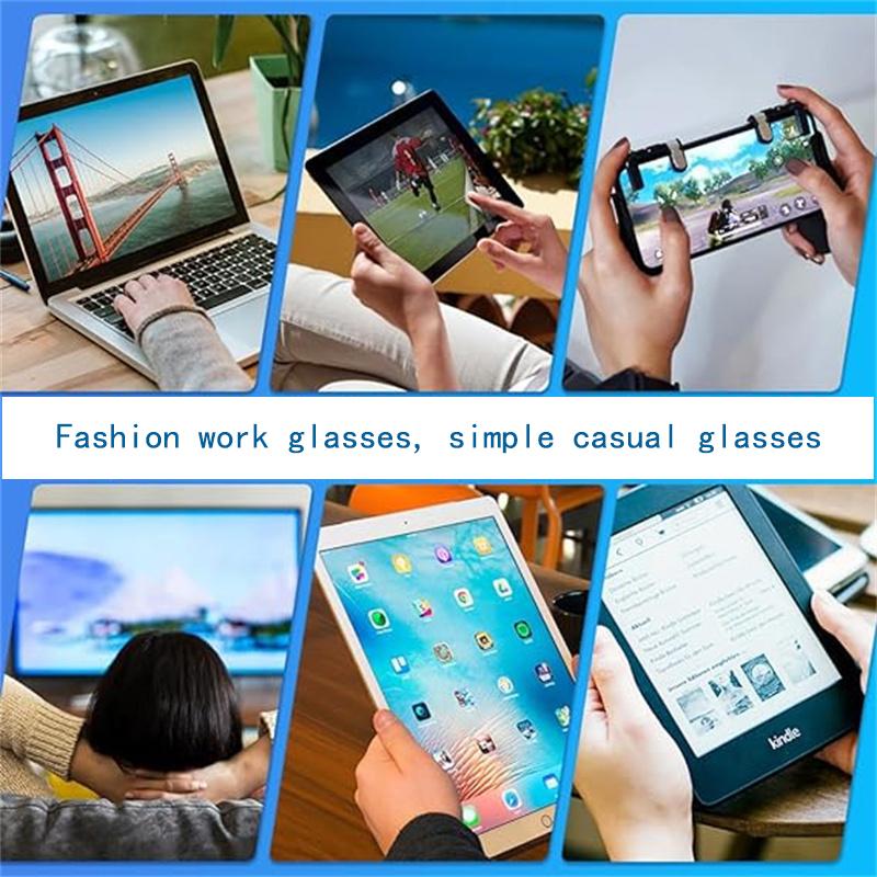 2024 autumn and winter glasses for men and women, for work, simple and casual daily decoration, student back-to-school glasses accessories